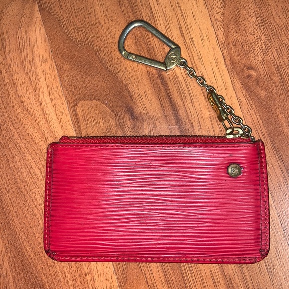 Authentic Louis Vuitton Epi Key Cles Coin Pouch - Picture 4 of 10